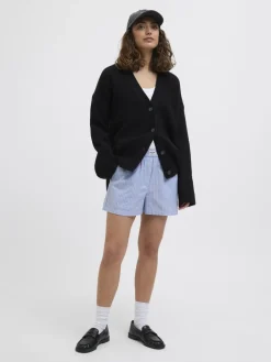 JJXX JXJULIA SHORTS WVN Silver lake blue/stripe New