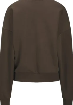 JJXX JXMERLE RLX SHORT LS CREW SWT LN Bracken/palm springs Outlet