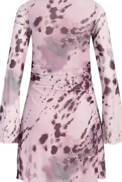 JXMINNA MESH LS DRESS WVN SN>JJXX Online