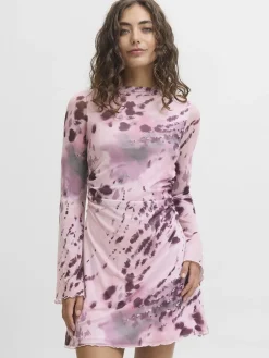 JXMINNA MESH LS DRESS WVN SN><noscript><img width=