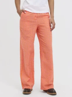 Dame JJXX JXPETRA SEERSUCKER HW PANT WVN