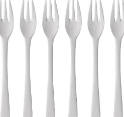 Kagegaffel Steel Line 16 cm 6 stk. Blankt stål>Gense Online