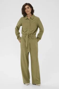 Kaffe KAliva Jumpsuit Dusky green Clearance