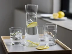 Lyngby Glas Karaffelsæt Lissabon 5 dele Klar