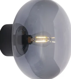 Karl-Johan Wall Lamp, BL Stain Oak w. Smoke Glass>New Works Discount