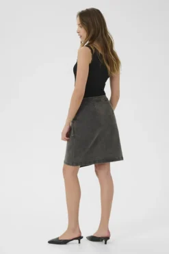Dame Kaffe KAzina Wrap Denim Skirt
