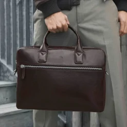 Markberg Kingstonmbg Laptop Bag Espresso brown Outlet