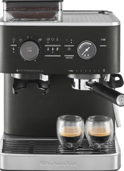 KitchenAid halvautomatisk espressomaskine-5KES6551EBK Clearance