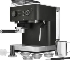 KitchenAid halvautomatisk espressomaskine-5KES6551EBK Clearance