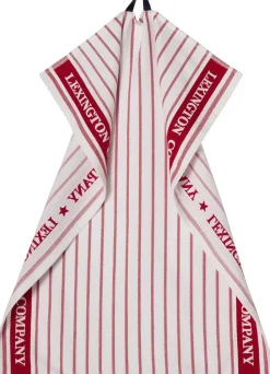 Køkkenhåndklæde stribet i økologisk bomuld>Lexington Hot