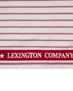 Køkkenhåndklæde stribet i økologisk bomuld><noscript><img width=