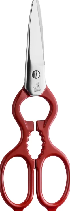 Køkkensaks Rustfritstål Rød Fuldsmedet 20 cm>Zwilling Discount