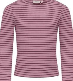Name It KMGMAUDE LIFE STRIPE LS TOP JRS NOO Sea pink/mauve wine Sale