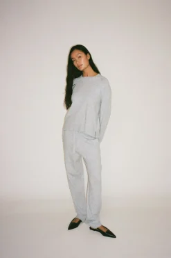 Knit lounge boxy sweater - Ruca>Rabens Saloner New