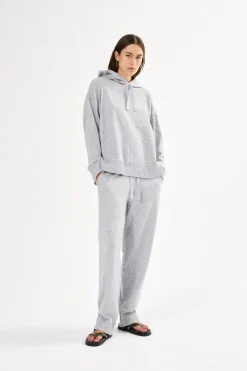 Dame Rabens Saloner Knit lounge over size hoodie - Hele