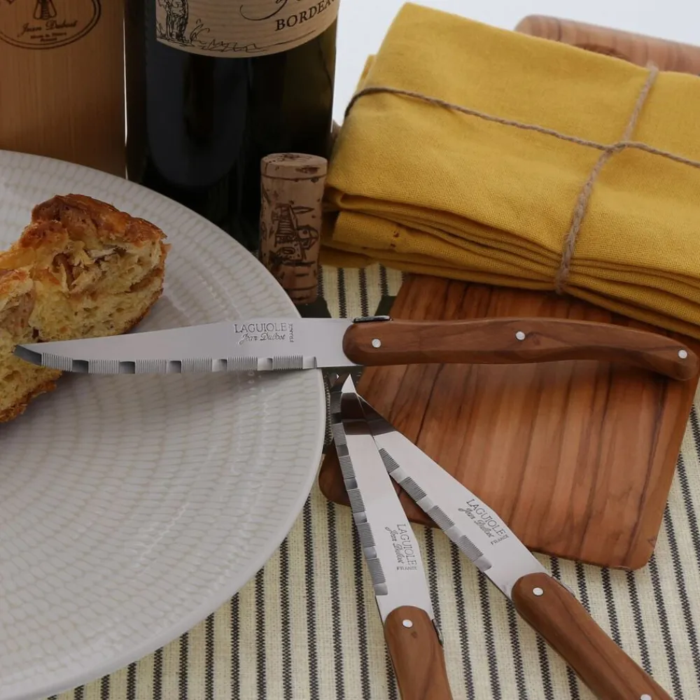 Knive oliventræ, 6stk Laguiole>Jean Dubost Sale