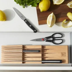 Zwilling Knivopbevaring 8 knive , Bøg Clearance