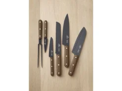Knivsæt Phenix Walnut 6 dele Sort/valnøddetræ>Lion Sabatier Online