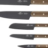 Knivsæt Phenix Walnut 5 dele Sort/valnøddetræ>Lion Sabatier Clearance