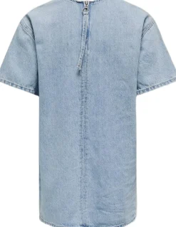 Børn ONLY KOGBARBARA SS DNM DRESS AZG