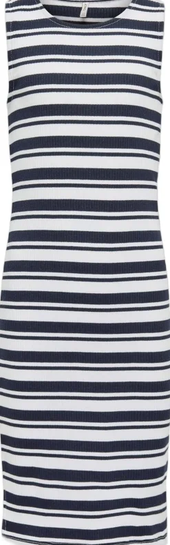 KOGBELFAST LIFE STRIPE SL MIDI DRES>ONLY