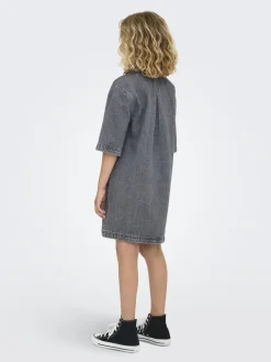 ONLY KOGGRY S/S DRESS DNM AZG Grey denim Clearance