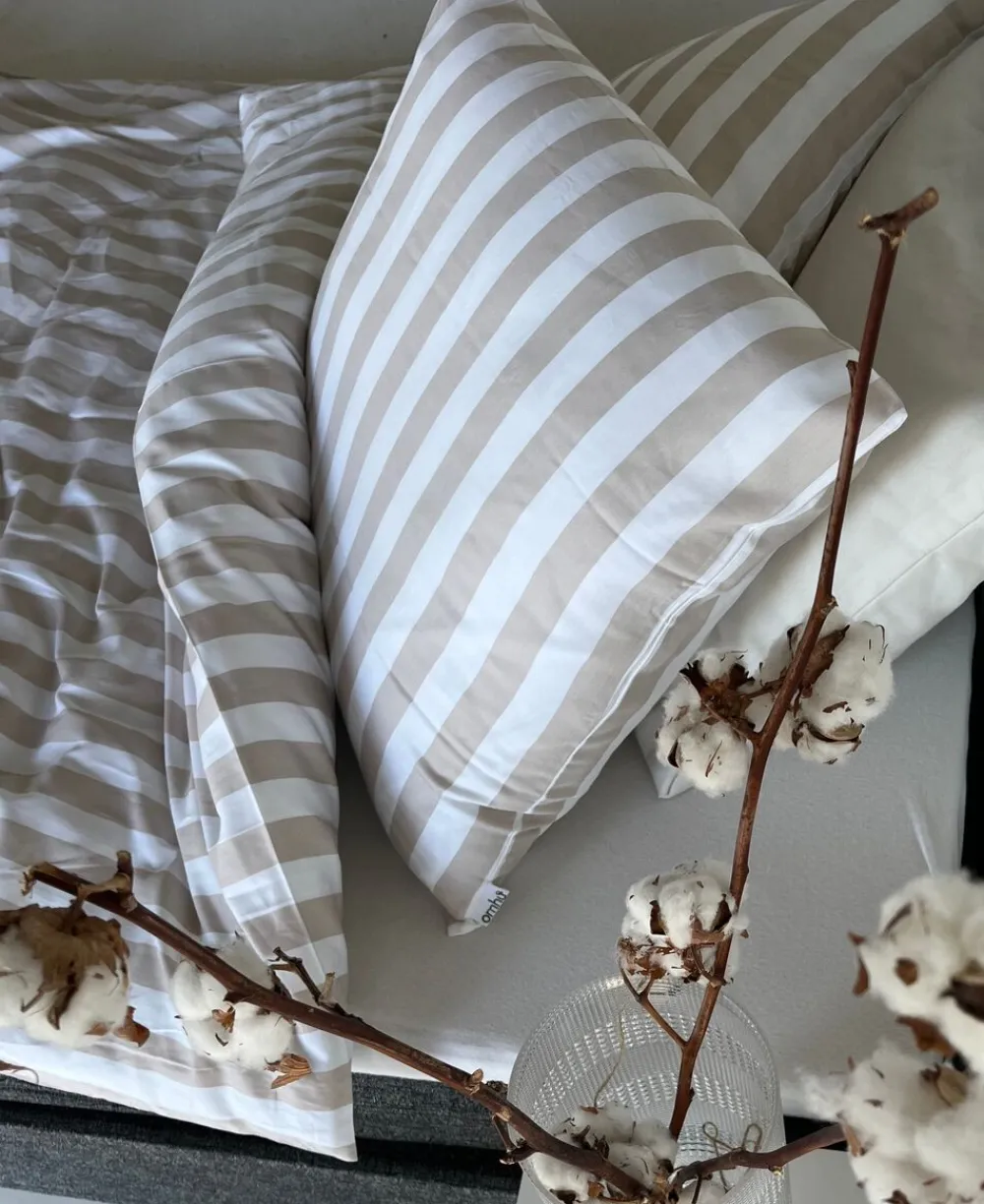 OMHU Økologisk sengesæt, Blok strib Sand Clearance