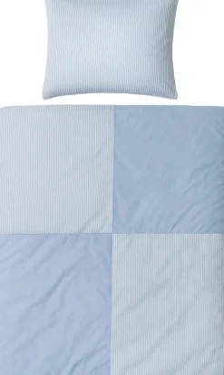 OMHU Økologisk sengesæt, Mini strib patchwork