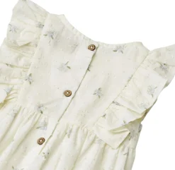 Wheat Kort Sommerdragt Emmaline Blue flowers