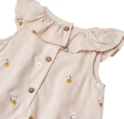 Wheat Kortærmet Sommerdragt Ingeborg Powder yellow cherries Hot