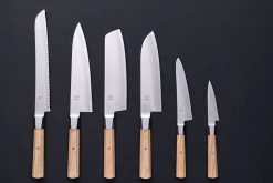 Koya Santokukniv 18 cm, Beige, Glatslebet>MIYABI Clearance