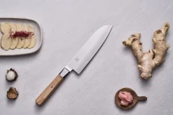 Koya Santokukniv 18 cm, Beige, Glatslebet><noscript><img width=