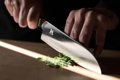 Koya Santokukniv 18 cm, Beige, Glatslebet><noscript><img width=