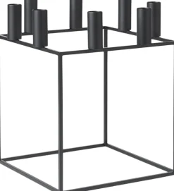 Audo Copenhagen Kubus 8, Candle Holder, Black