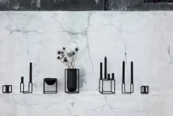 Audo Copenhagen Kubus 1, Candle Holder, Black