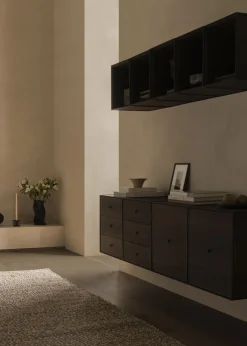 Audo Copenhagen Kubus 1, Candle Holder, Black