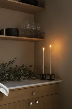 Audo Copenhagen Kubus 1, Candle Holder, Black