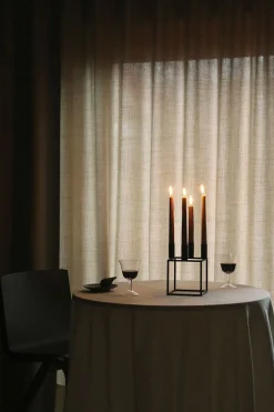 Audo Copenhagen Kubus 4, Candle Holder, Black Outlet