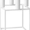 Audo Copenhagen Kubus 4, Candle Holder, White Outlet