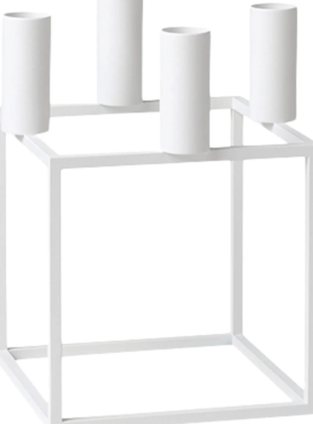 Audo Copenhagen Kubus 4, Candle Holder, White Outlet