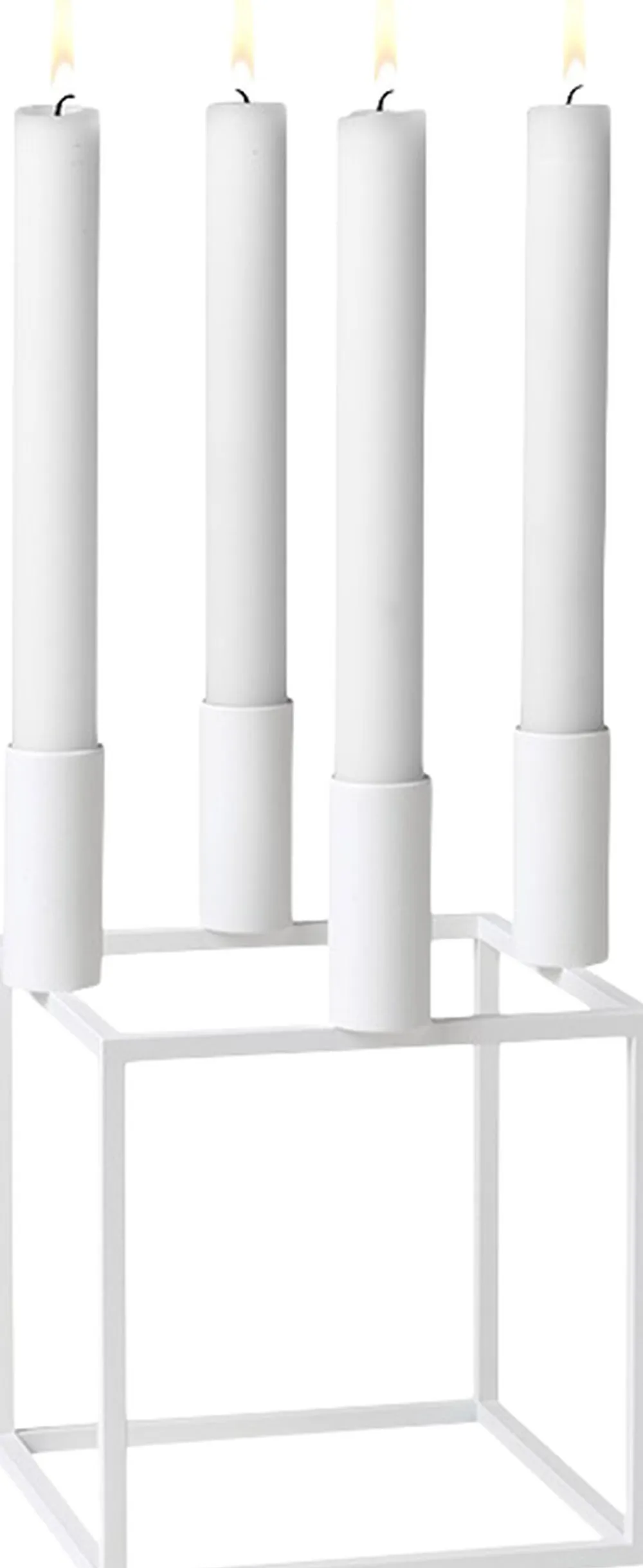 Audo Copenhagen Kubus 4, Candle Holder, White Outlet