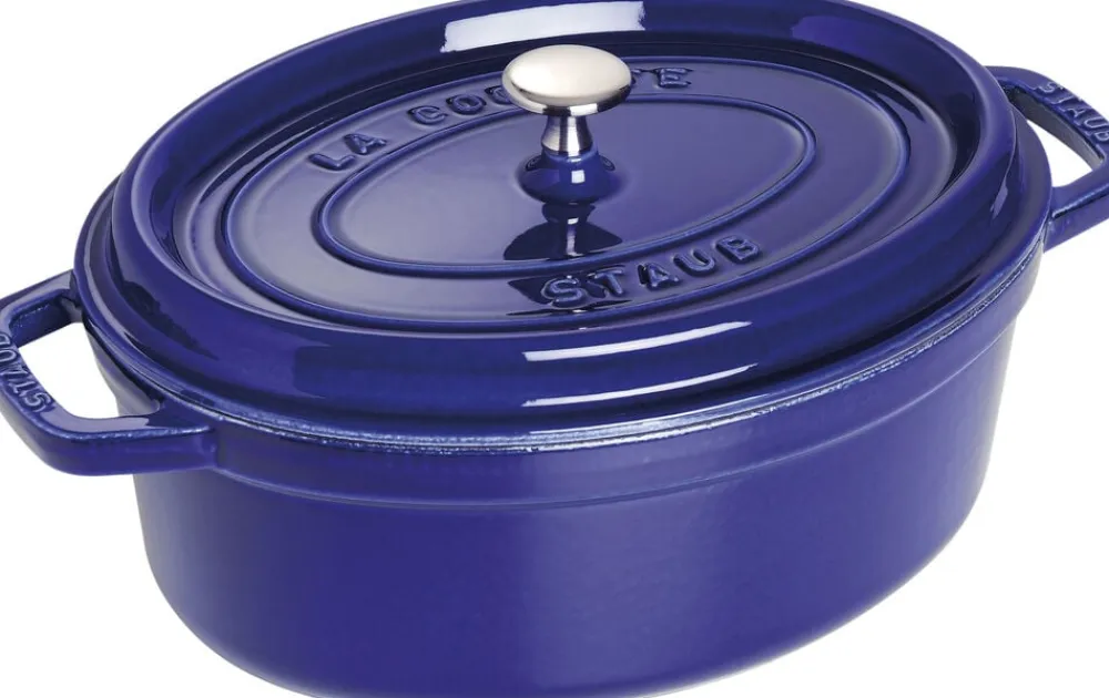 La Cocotte 29 cm blå>Staub Outlet