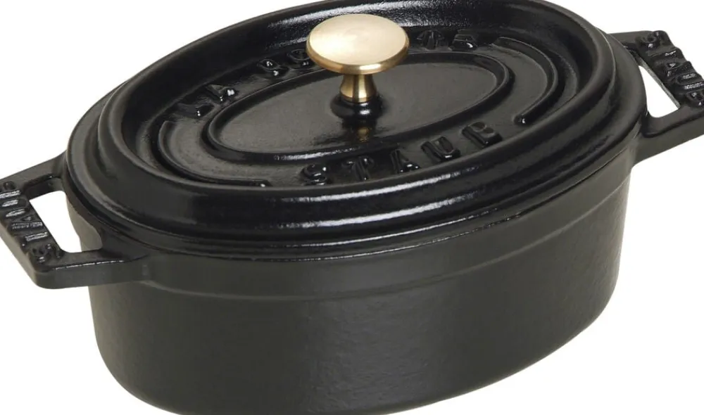 Staub La Cocotte 11 cm sort