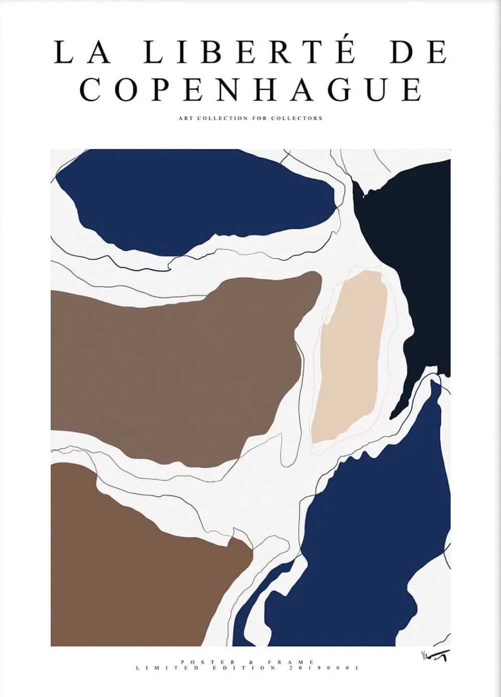 Poster & Frame La Liberté De Copenhague - 2019 002