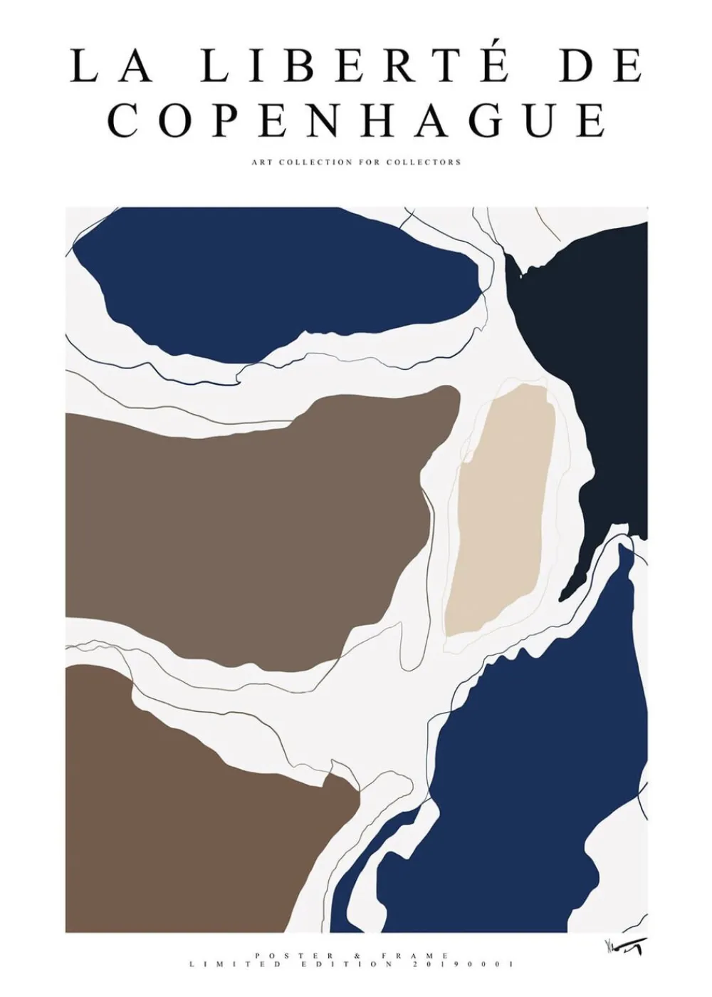 Poster & Frame La Liberté De Copenhague - 2019 002