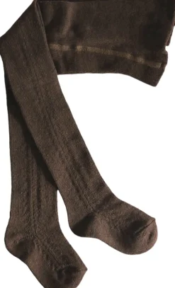 Müsli by Green Cotton Lace stockings baby Bark Clearance