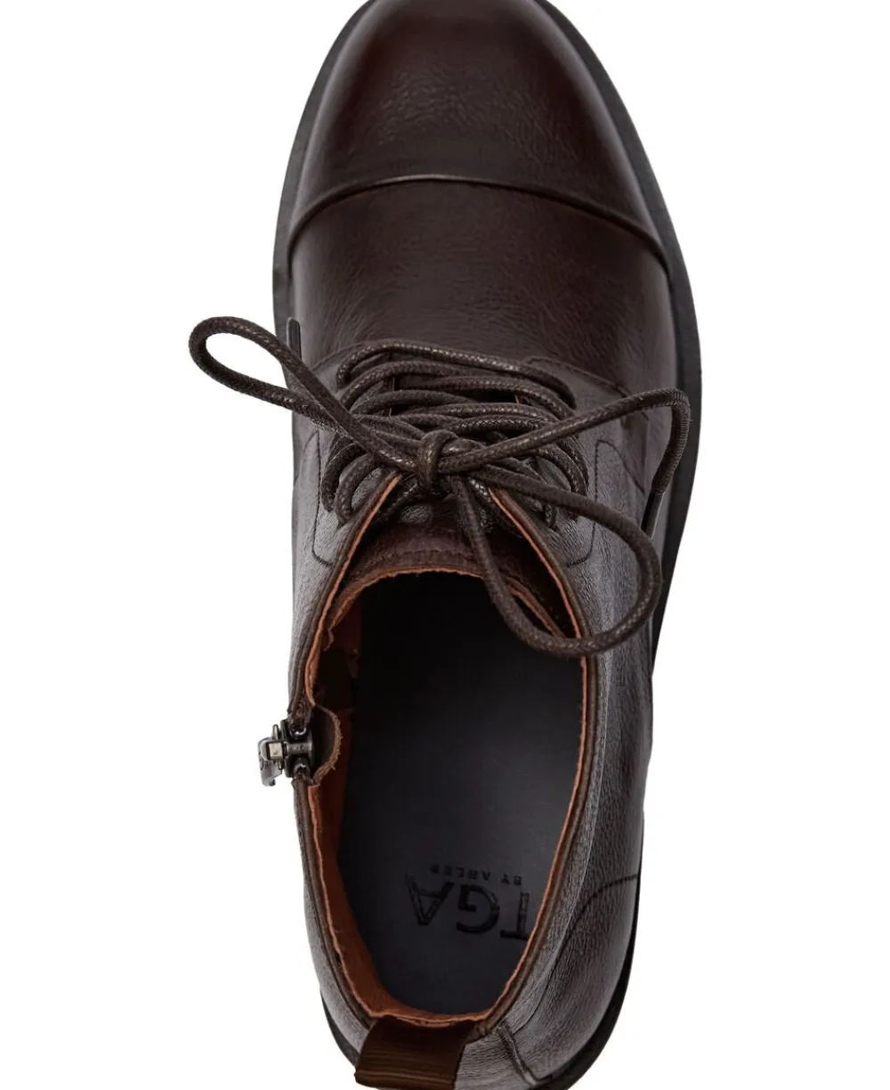 TGA by Ahler Laced boot Dk brown Sale