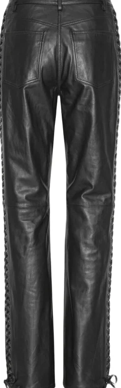 LACED LEATHER PANTS>ROTATE Birger Christensen Clearance