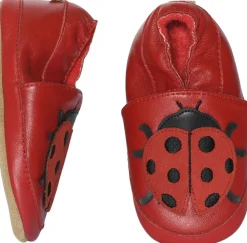 Ladybug leather slippers>Melton Outlet