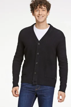 Lindbergh Lambswool button cardigan